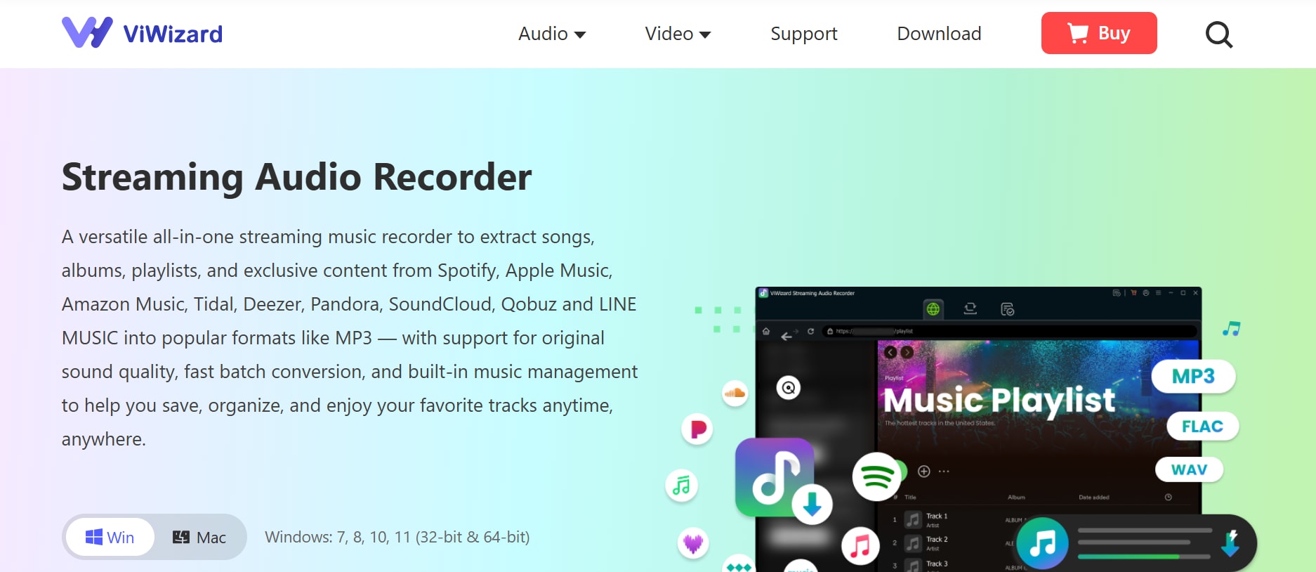 ViWizard audio recorder